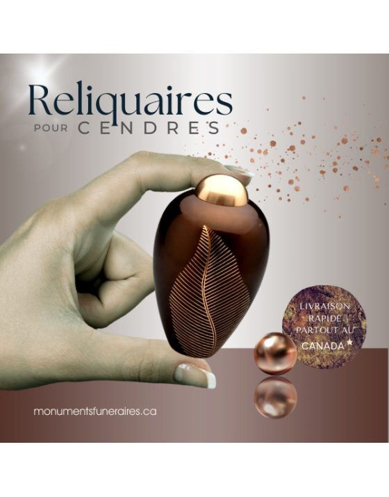 Feuille Élégante Bronze (Reliquaire) Feuille Élégante Bronze (Reliquaire)